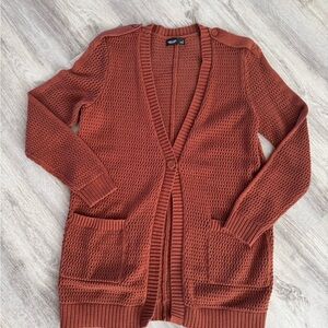 Simply Vera Vera Wang Brick Cardigan Sweater